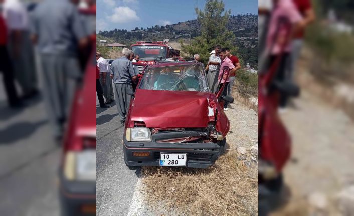 Tarsus’ta trafik kazasında 1 kişi yaralandı