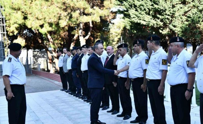 Tekirdağ Jandarma Komutanlığı’nda rütbe terfi töreni