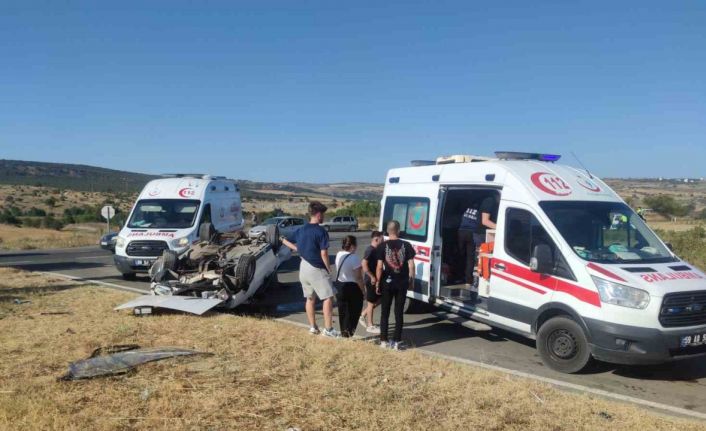 Tekirdağ’da trafik kazası: 4 yaralı