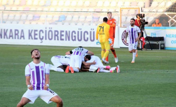 Trendyol 1. Lig: Ankara Keçiörengücü: 1 - Adanaspor:0