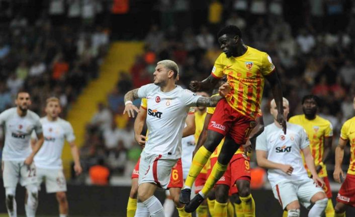 Trendyol Süper Lig: Kayserispor: 0 - Galatasaray: 0 (Maç sonucu)