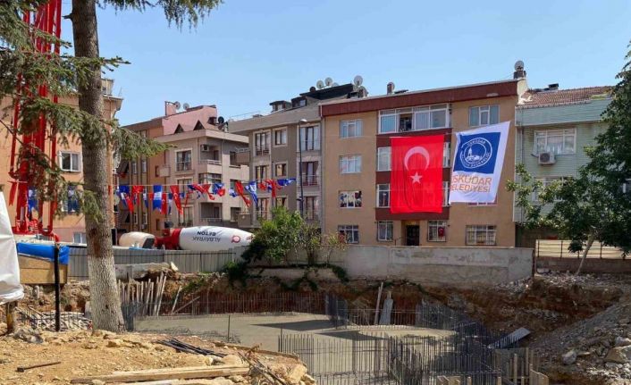 Üsküdar’da Mahmut Armağan Camii’nin temeli atıldı