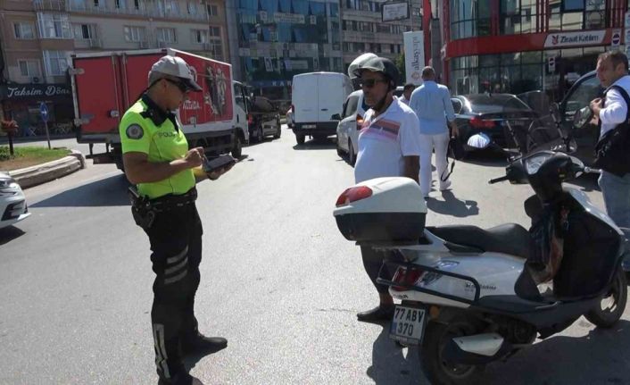 Yalova Emniyeti’nden motosiklet denetimi