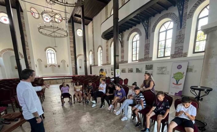 Ziyaretçilere Gölyazı’nın tarihini ve değerlerini çocuklar aktaracak