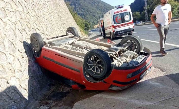 Zonguldak’ta trafik kazası: 4 yaralı