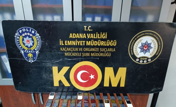 Adana’da kaçakçılık operasyonu