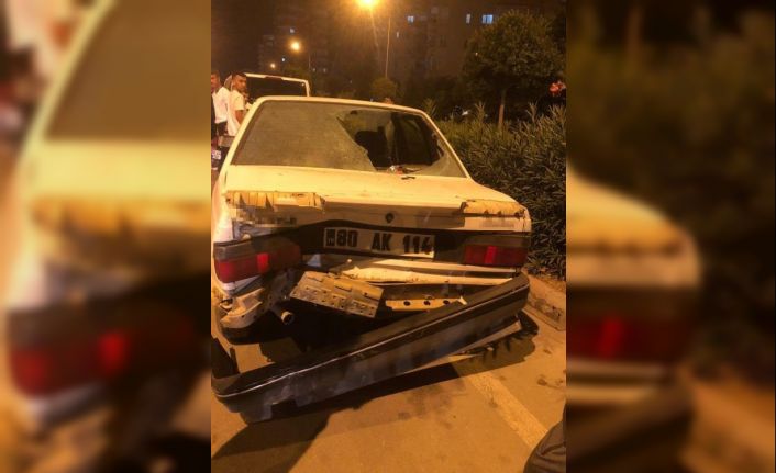 Adana’da trafik kazası: 2 yaralı