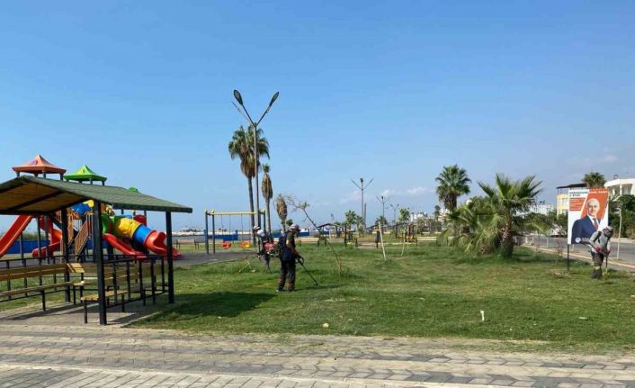 Akdeniz’de park, bahçe ve yeşil alanlar yenileniyor