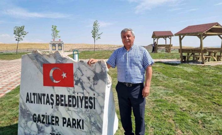 Altıntaş’ta Gaziler Parkı hizmete girdi