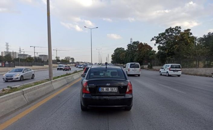 Ankara’da 7 araçlı  zincirleme trafik kazası