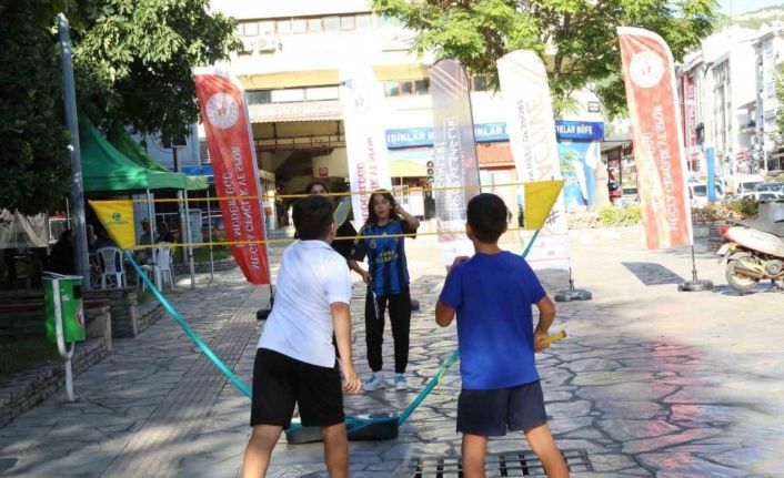 Avrupa spor haftası Menteşe’de çeşitli etkinliklerle kutlandı