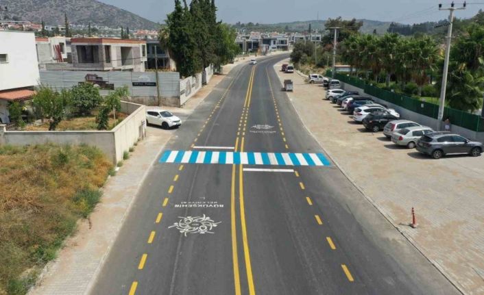 Aydın Büyükşehir Belediyesi Ahmet Pınarı Caddesi’ni yeniledi