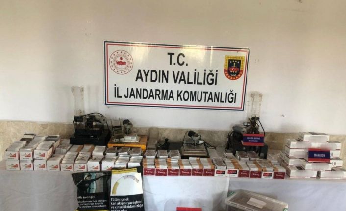 Aydın’da 45 bin 840 makaron ele geçirildi