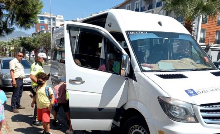 Aydın’da ilk haftada 924 okul servisi denetlendi