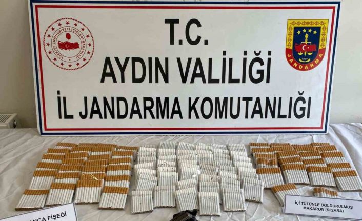 Aydın’da kaçak sigara operasyonu: 1 gözaltı