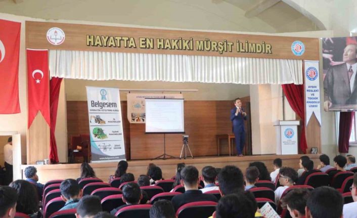 Aydın’da meslek lisesi öğrencilerine ’girişimcilik’ semineri