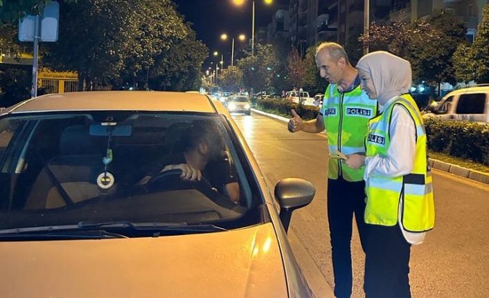 Aydın’da trafik ekiplerinden ‘güvenli sürüş’ seferberliği