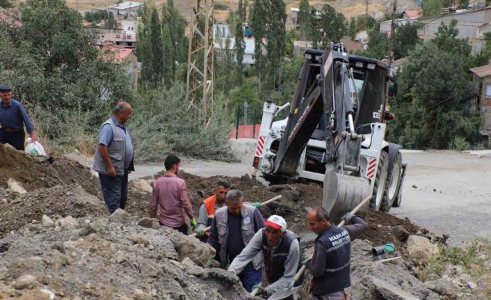 Bağlar Mahallesi yeni su hattına kavuştu