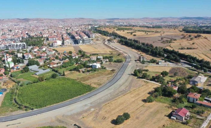 Balıkesir OSB Yolu 3. kısım tam gaz