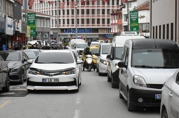 Balıkesir’de trafiğe kayıtlı araç 572 bin 446 oldu