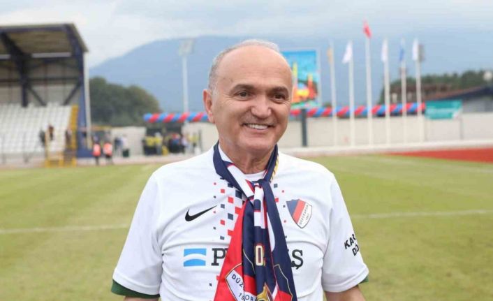 Başkan Özlü “Arzum, Düzcespor hiç yenilmesin”