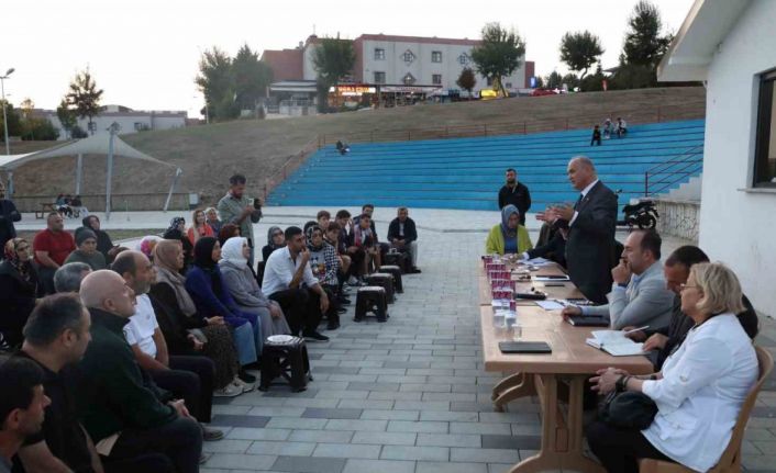 Başkan Özlü Bahçelievler ve Sallar’a konuk oldu