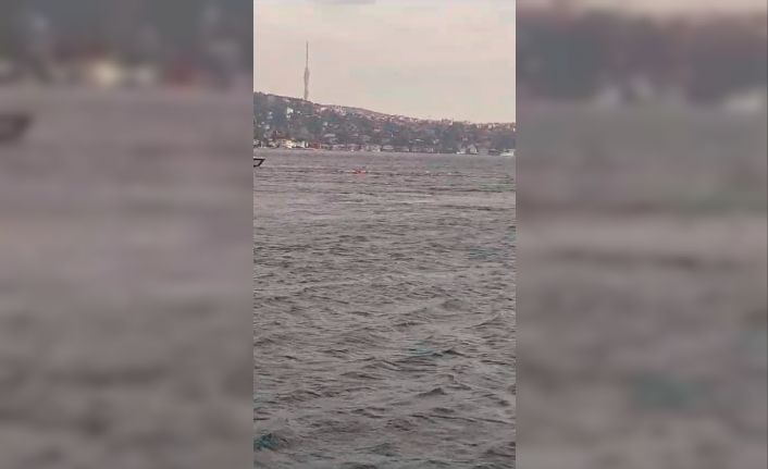 Beşiktaş’ta tekne alabora oldu, 4 kişi kurtarıldı