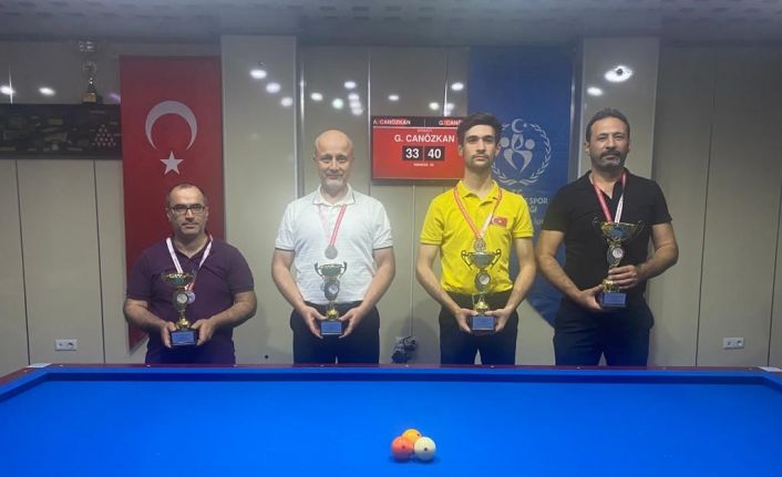 Bilardo İl Birinciliği tamamlandı