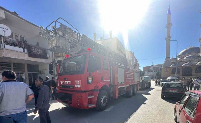 Burdur’da iş yerinde çıkan yangın maddi hasara neden oldu