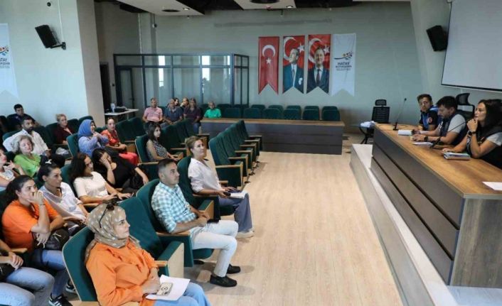 Büyükşehir personeline "KADES, UYUMA ve HAYDİ’ semineri