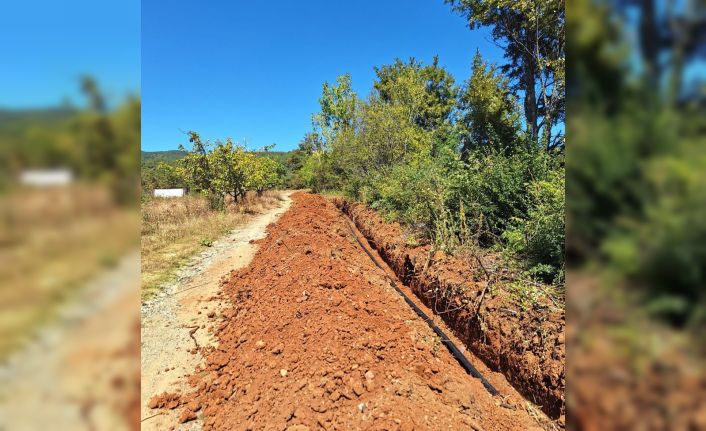 Büyükşehirden yeni içme suyu hattı