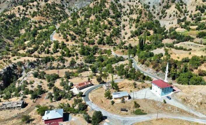 Büyükşehir’in Pütürge’de asfalt çalışmaları sürüyor