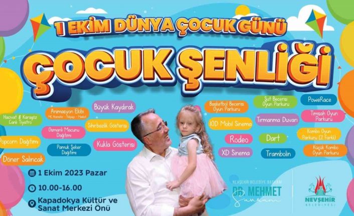 Çocuklar doyasıya eğlenecek