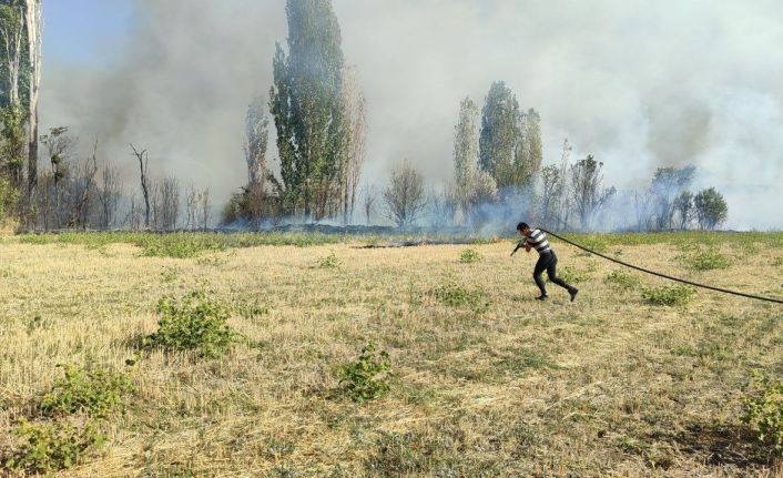 Çorum’da korkutan yangın