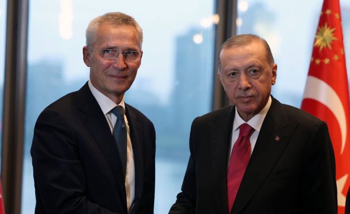 Cumhurbaşkanı Erdoğan, NATO Genel Sekreteri Stoltenberg’i kabul etti