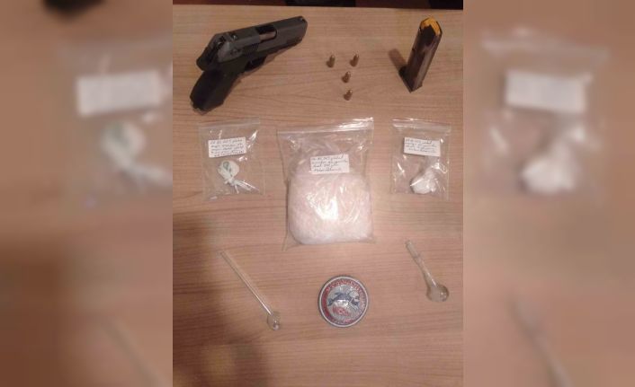 Denetimde üstünde uyuşturucuyla bulunan şahıs tutuklandı