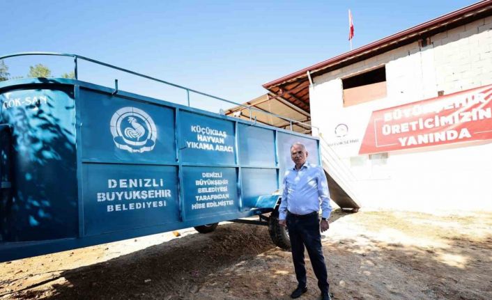 Denizli Büyükşehir Belediyesi’nin üretici desteği sürüyor