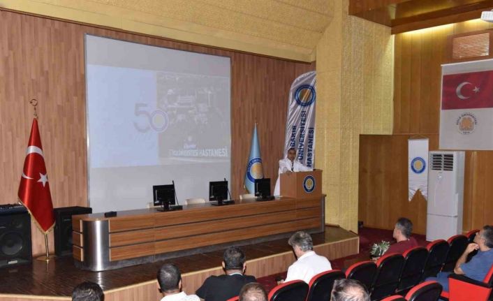 Dicle Üniversitesi Hastanesinde çalışmalar hakkında bilgilendirme toplantısı yapıldı