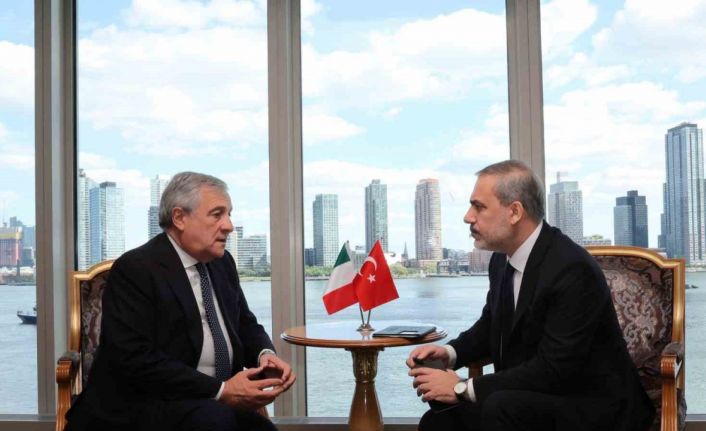 Dışişleri Bakanı Fidan, İtalyan mevkidaşı Tajani’yle görüştü