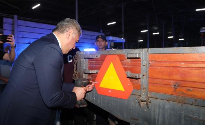 Düzce’de Reflektör tak görünür ol kampanyası