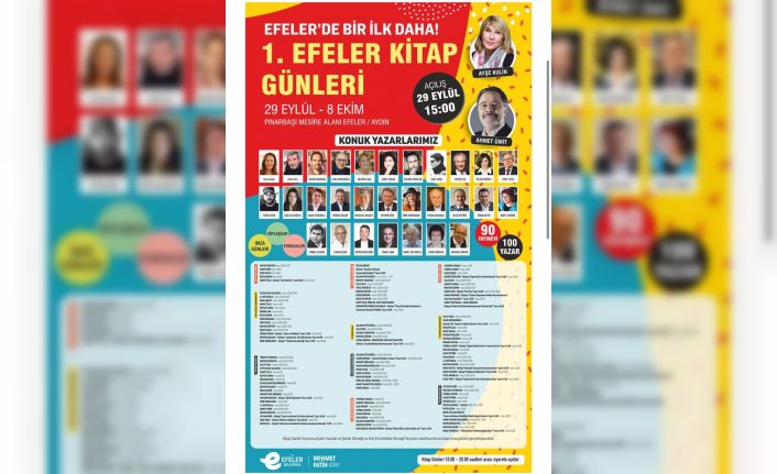 Efeler Kitap Günleri için geri sayım başladı