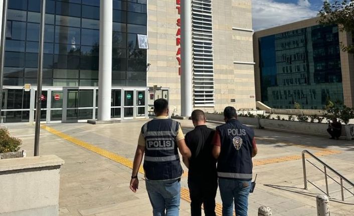 Elazığ’da 10 yıl kesinleşmiş hapis cezası bulunan zanlı tutuklandı