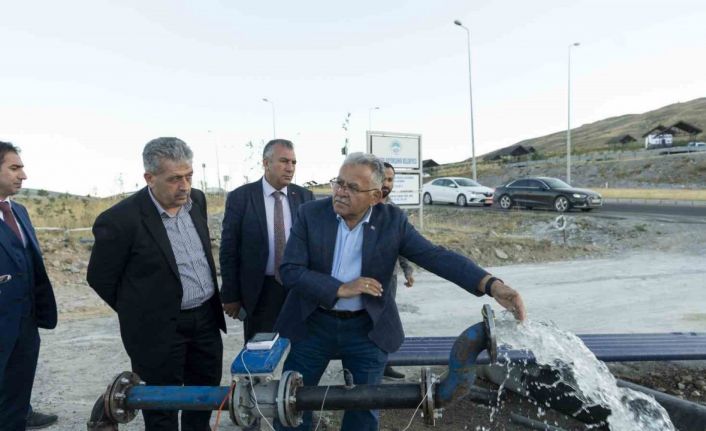 Erciyes’te sıcak su sondaj çalışması devam ediyor