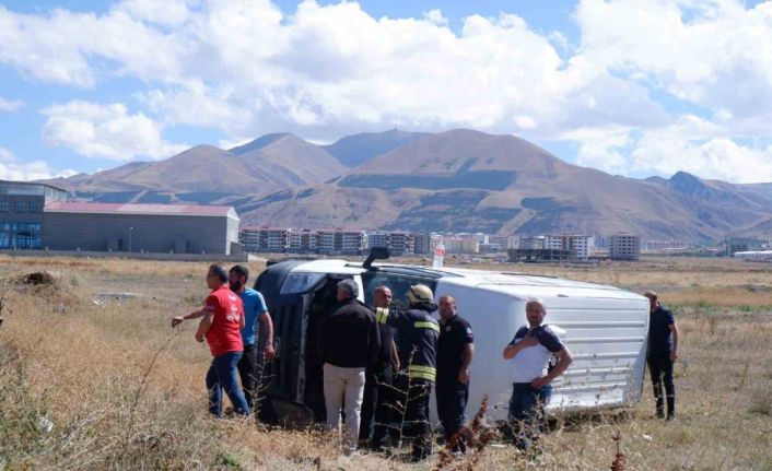Erzurum’da trafik kazası: 1 yaralı