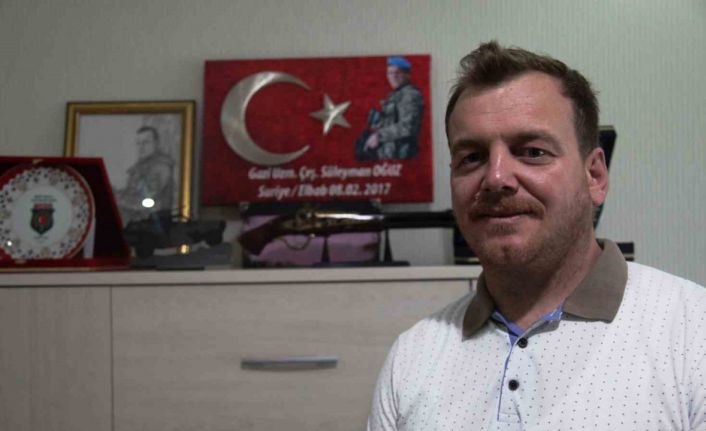 Fırat Kalkanı gazisi, ikiz çocuklarının SAT komandosu olmasını istiyor