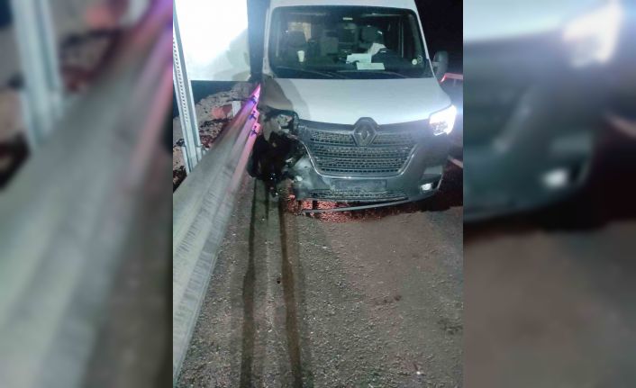 Gediz’de trafik kazası: 1 yaralı