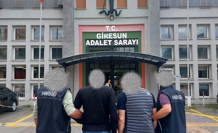 Giresun’da uyuşturucu operasyonu: 2 kişi tutuklandı