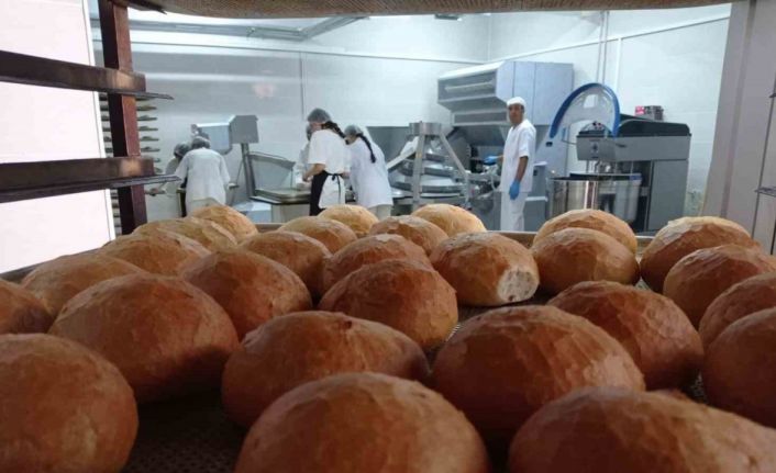 Hakkari Meslek Lisesi’nde günde 6 bin adet ekmek üretiliyor