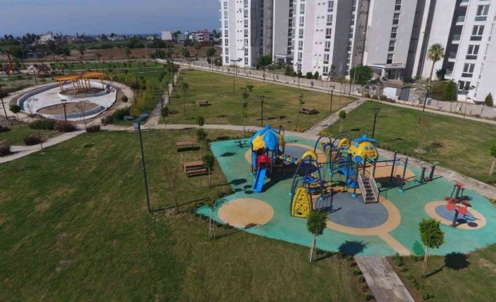 Hatay Büyükşehir Belediyesi park ve yeşil alanların sayısını çoğaltıyor