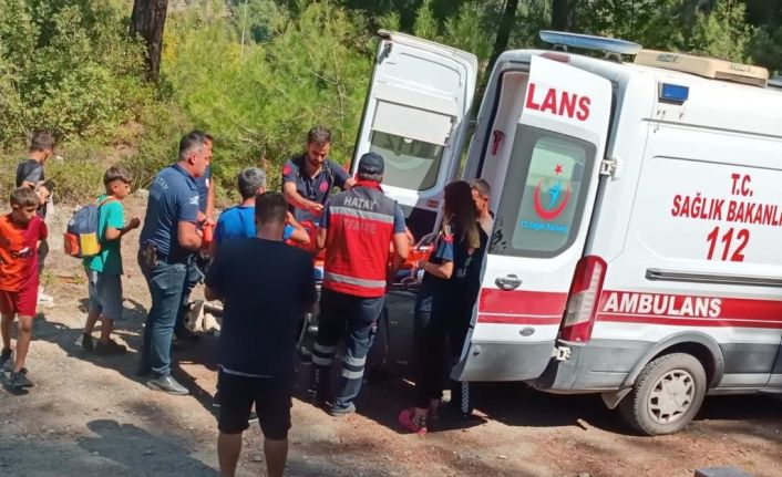 Hatay’da motosiklet kazası: 1 yaralı